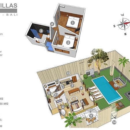 3BR Villa Rabu Seminyak Exterior foto